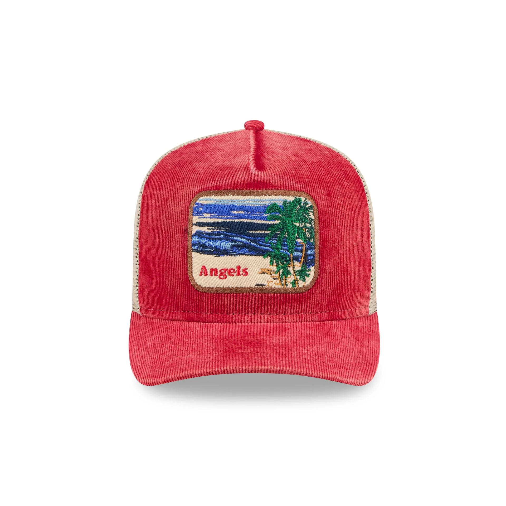 Los Angeles Angels Vintage Landscape 9FIFTY A-Frame Trucker Hat