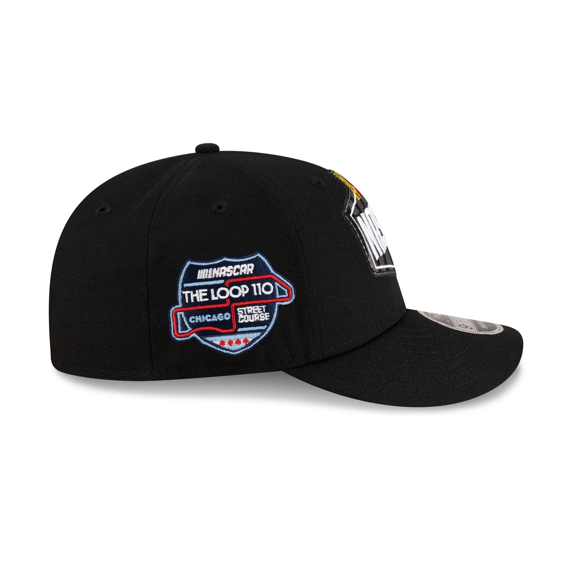 NASCAR Chicago Street Race Black Low Profile 9FIFTY Snapback Hat