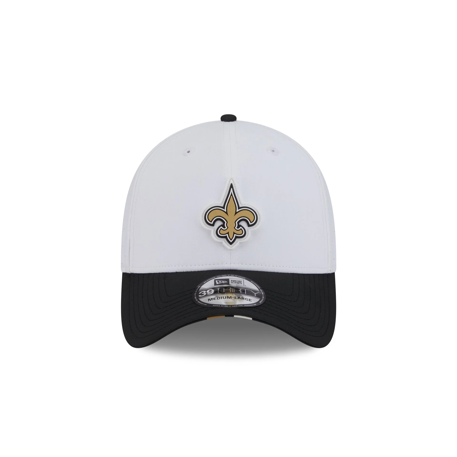 New Orleans Saints 2025 Training 39THIRTY Stretch Fit Hat