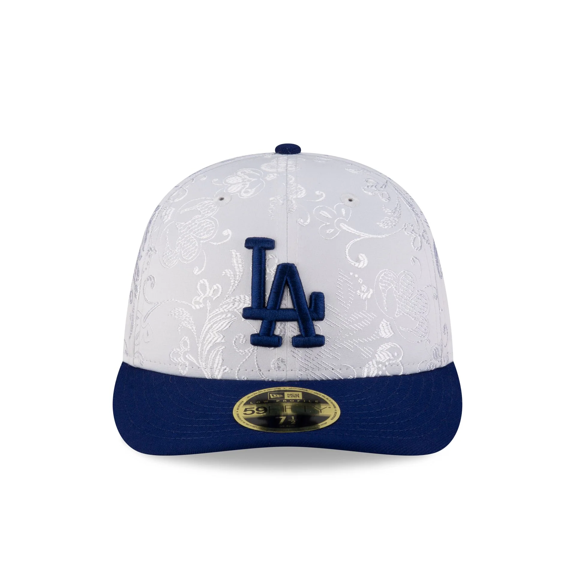 Los Angeles Dodgers Floral Shine Low Profile 59FIFTY Fitted Hat