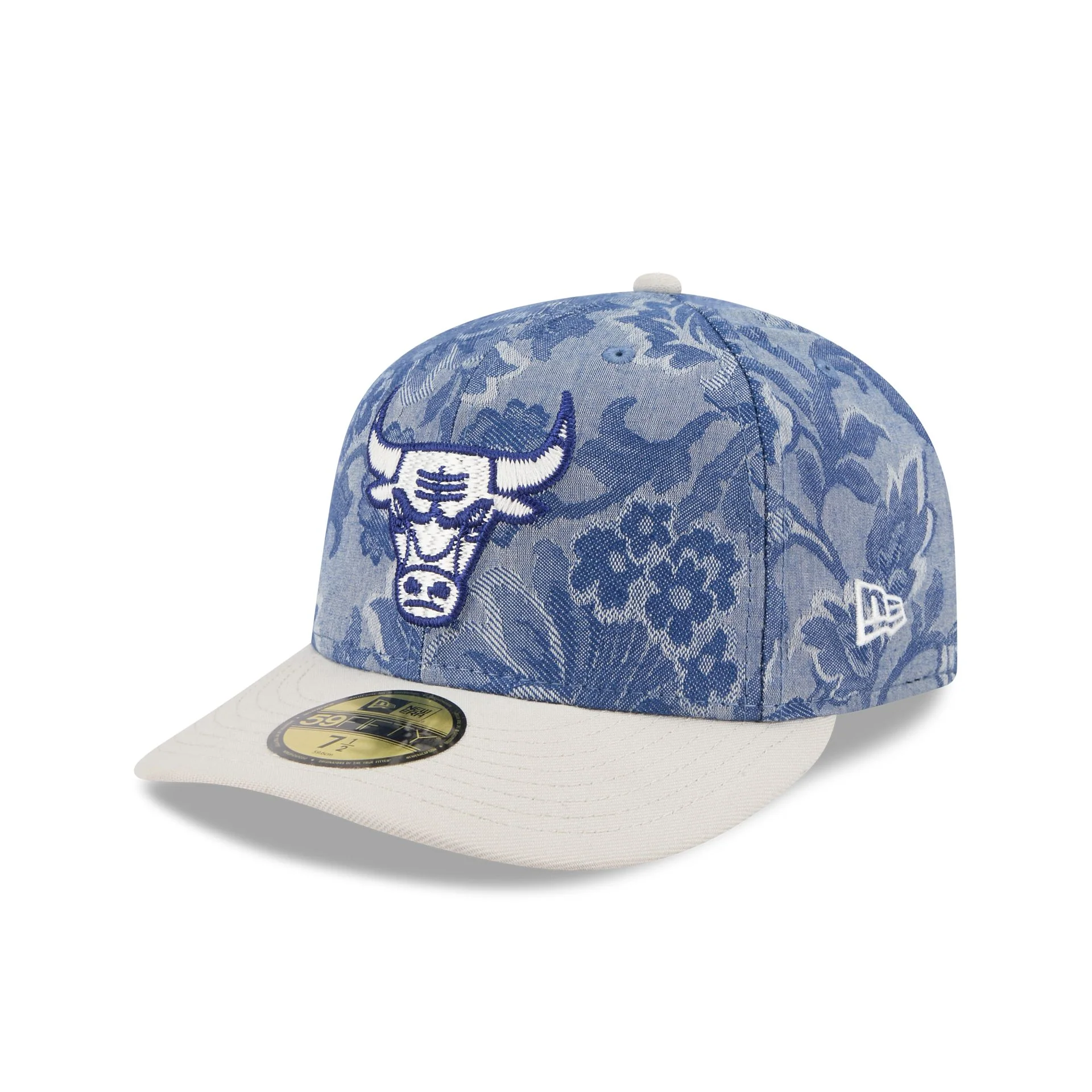 Chicago Bulls Two-Tone Denim 59FIFTY Fitted Hat