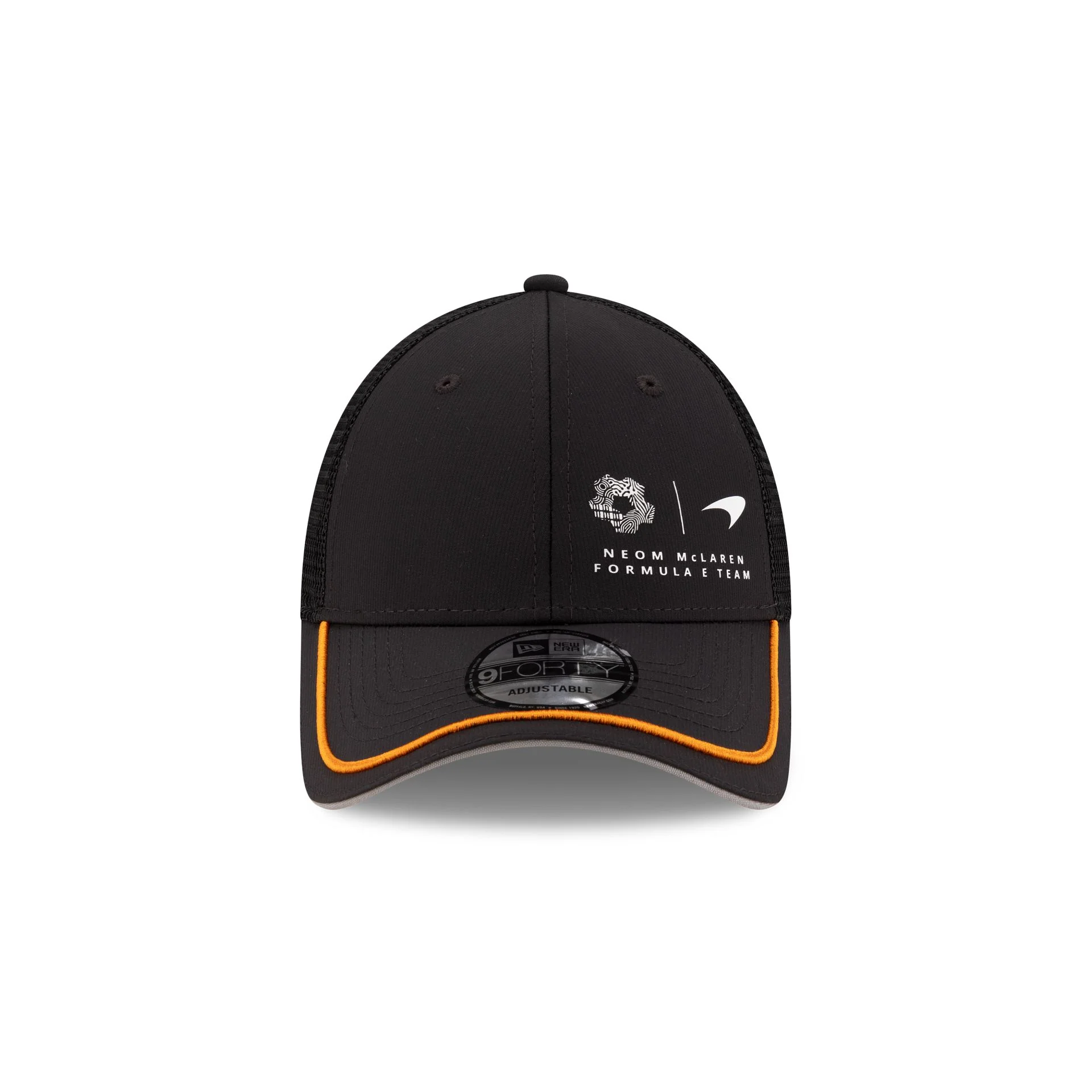 NEOM McLaren Formula E Team Black Repreve 9FORTY Trucker Hat