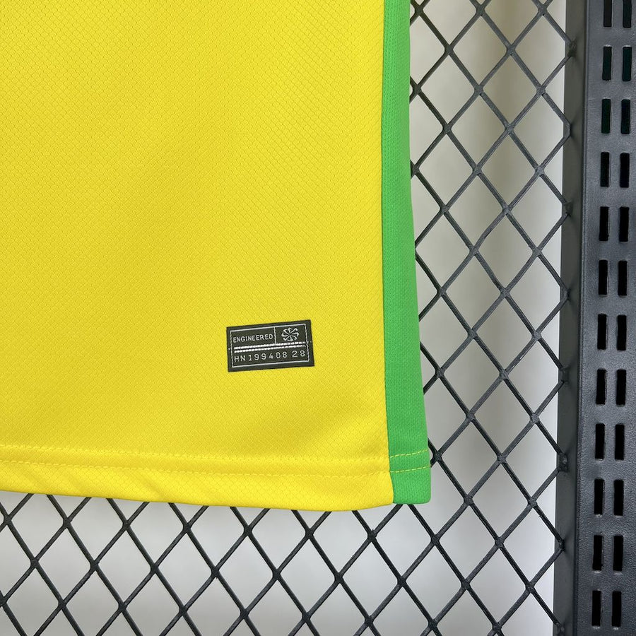 Brazil Home 2025 Kit Kids (Women s Team)