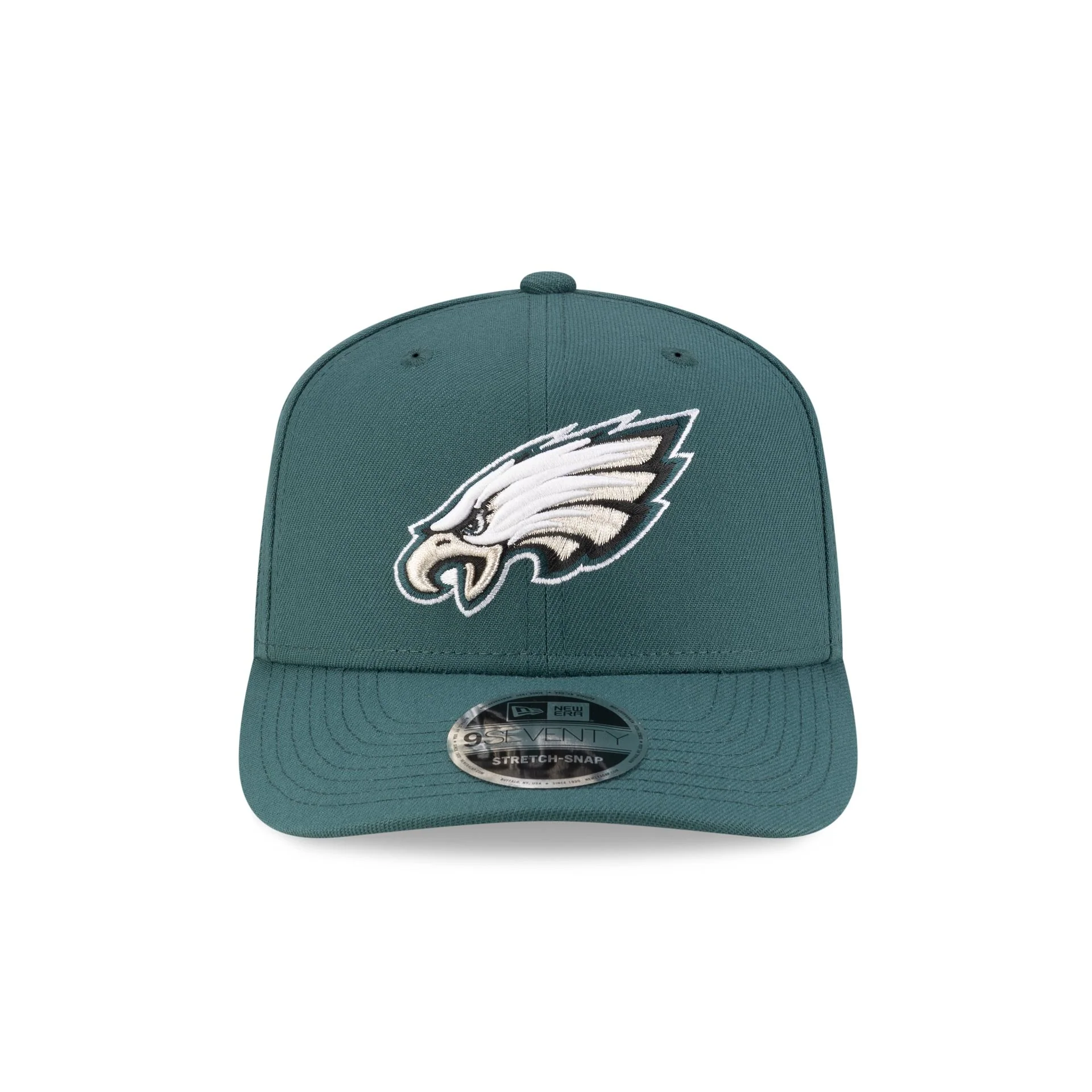 Philadelphia Eagles Super Bowl LIX Champions Green 9SEVENTY Stretch-Snap Hat