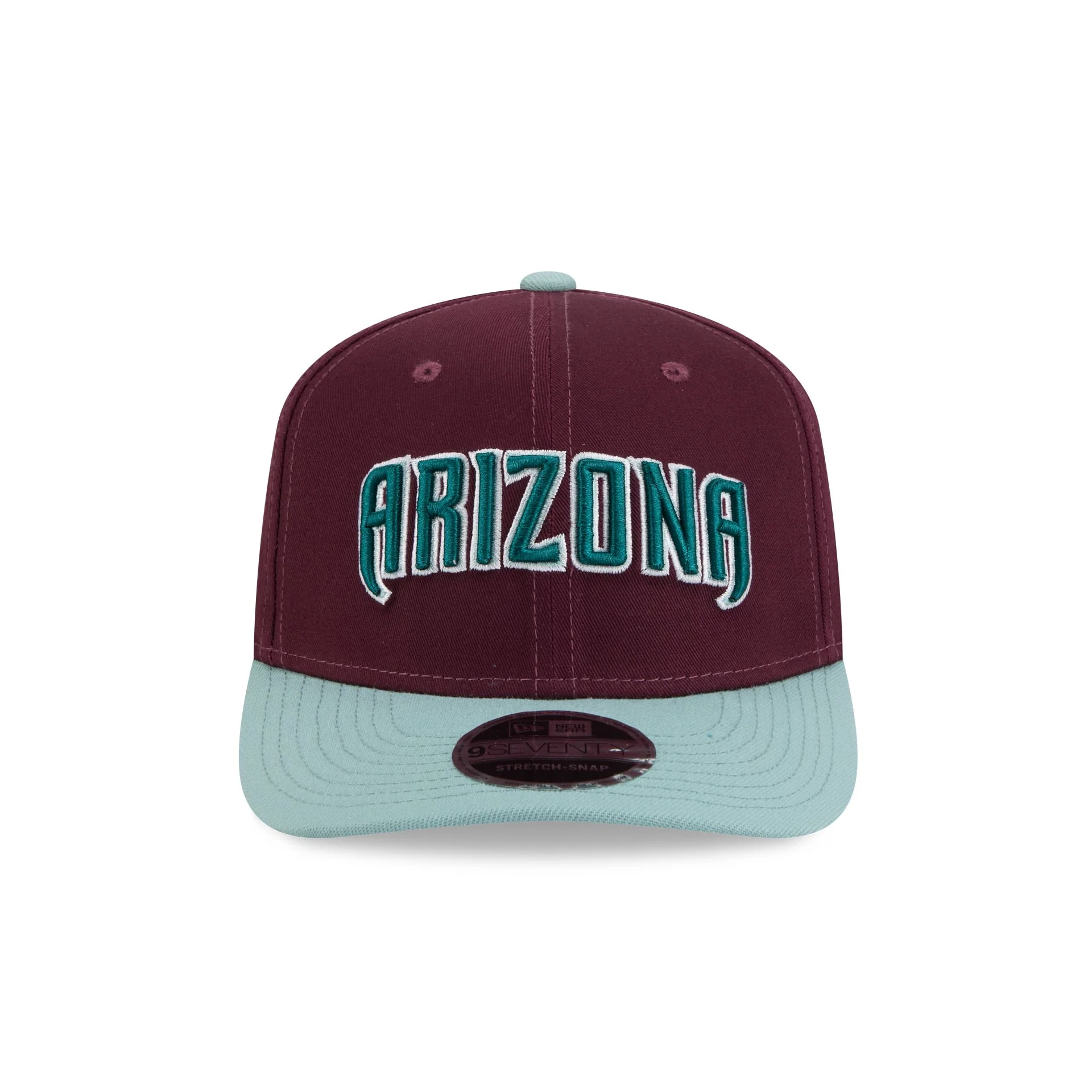 Arizona Diamondbacks Maroon 9SEVENTY Stretch-Snap Hat