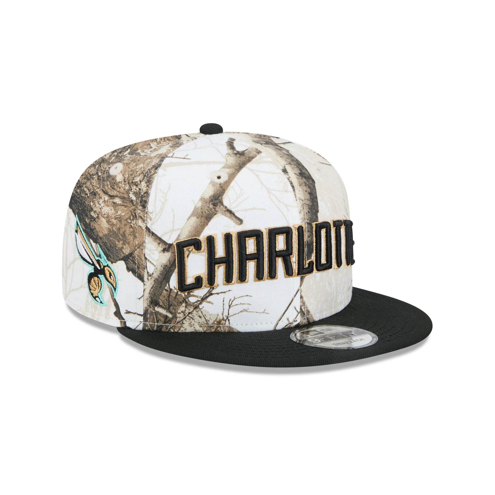 Charlotte Hornets 2024 Country x City Realtree 9FIFTY Snapback Hat