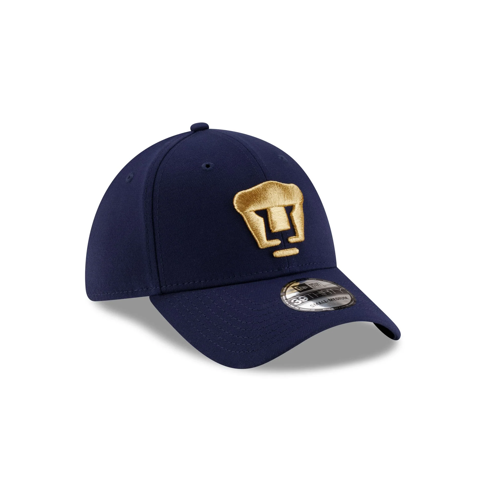 Pumas Navy 39THIRTY Stretch-Fit Hat