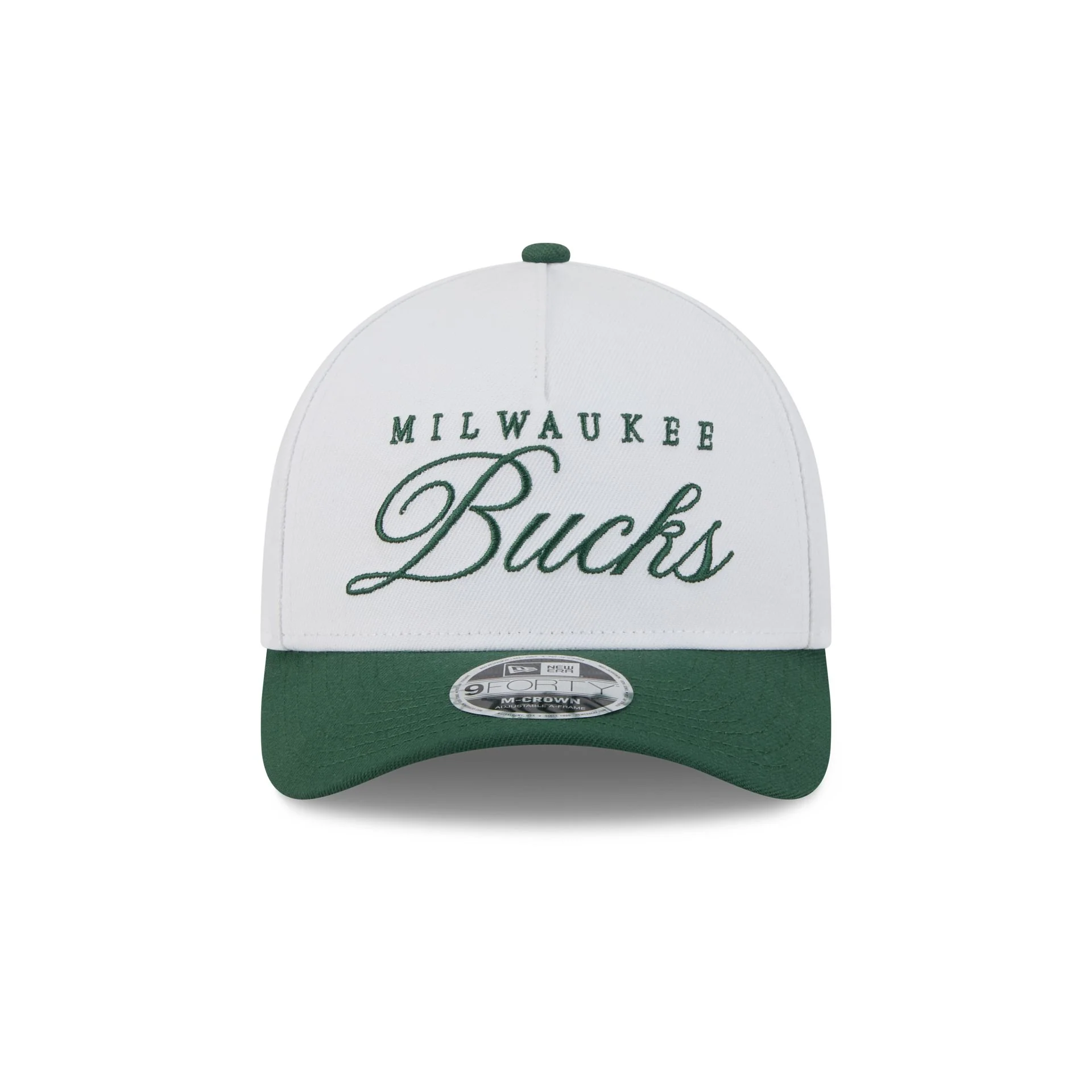 Milwaukee Bucks 2025 Draft 9FORTY M-Crown A-Frame Snapback Hat