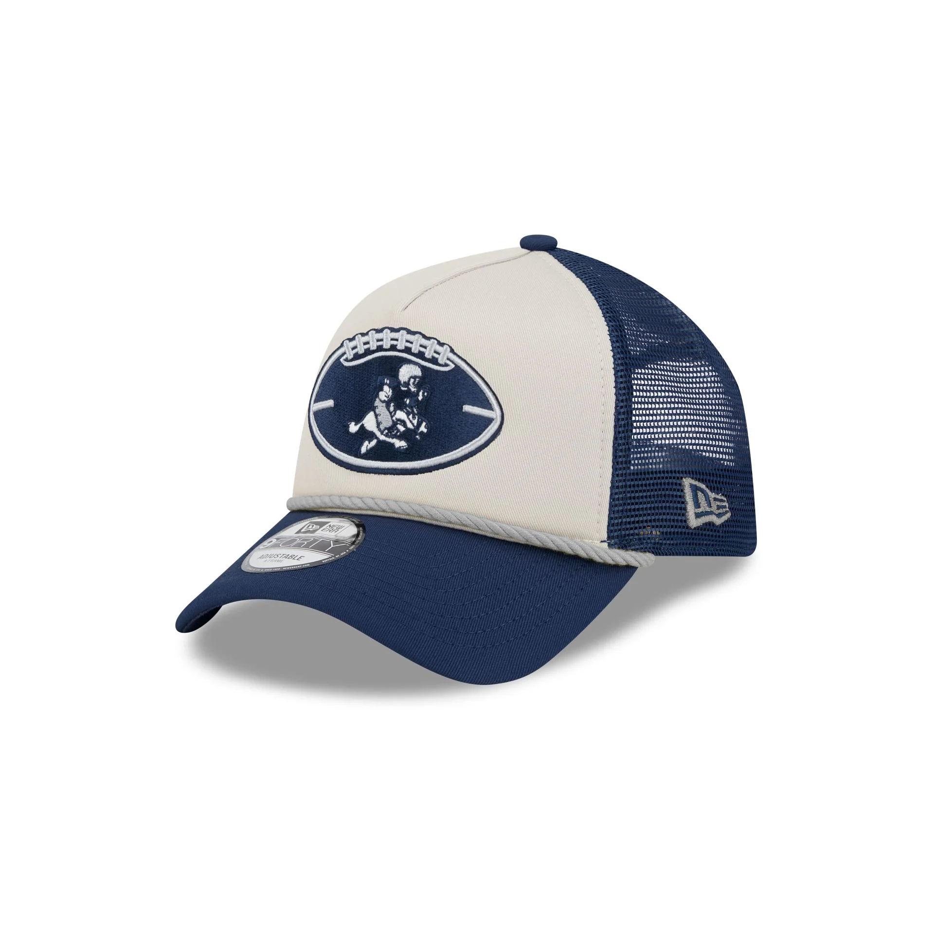 Dallas Cowboys 2024 Historic Sideline 9FORTY A-Frame Snapback Hat