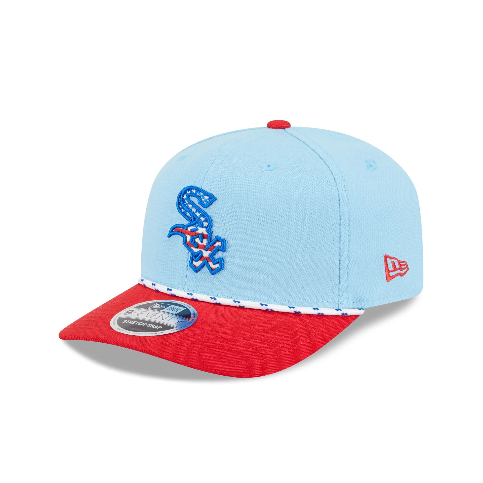 Chicago White Sox Independence Day 2025 9SEVENTY Stretch-Snap Hat