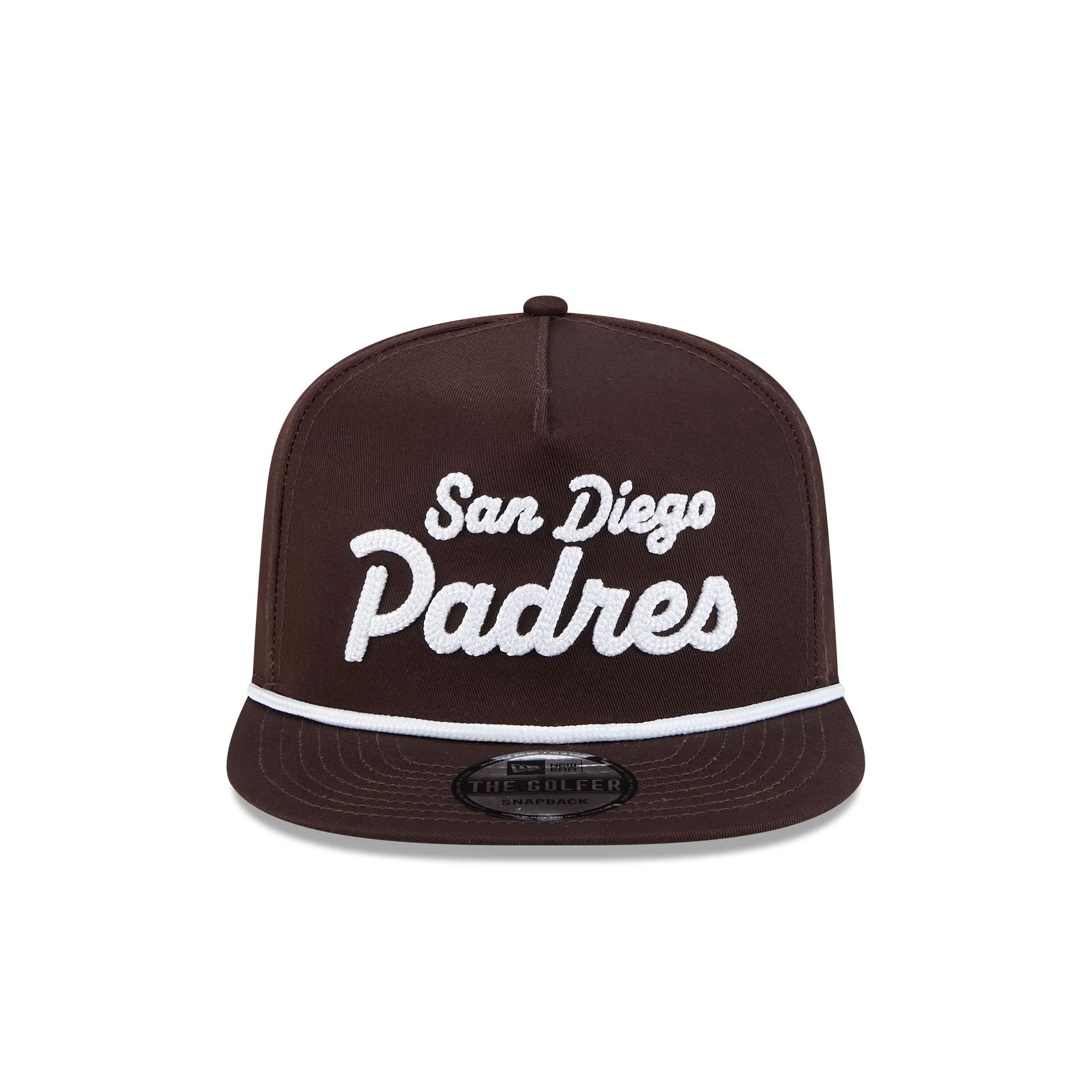 San Diego Padres Team Text Golfer Hat
