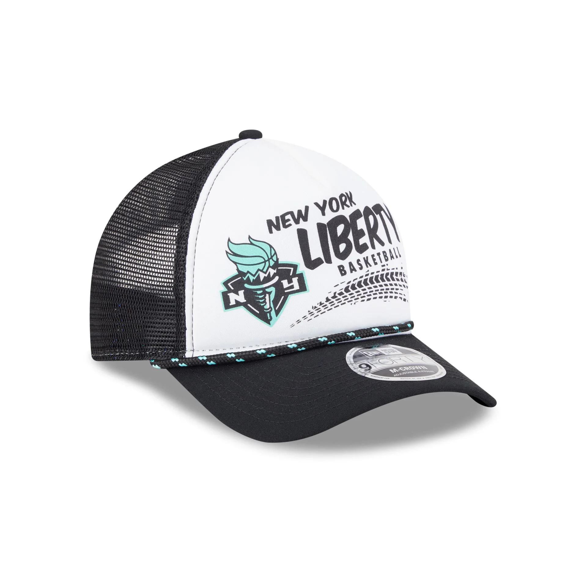 New York Liberty 2025 All-Star Game 9FORTY M-Crown A-Frame Trucker Hat