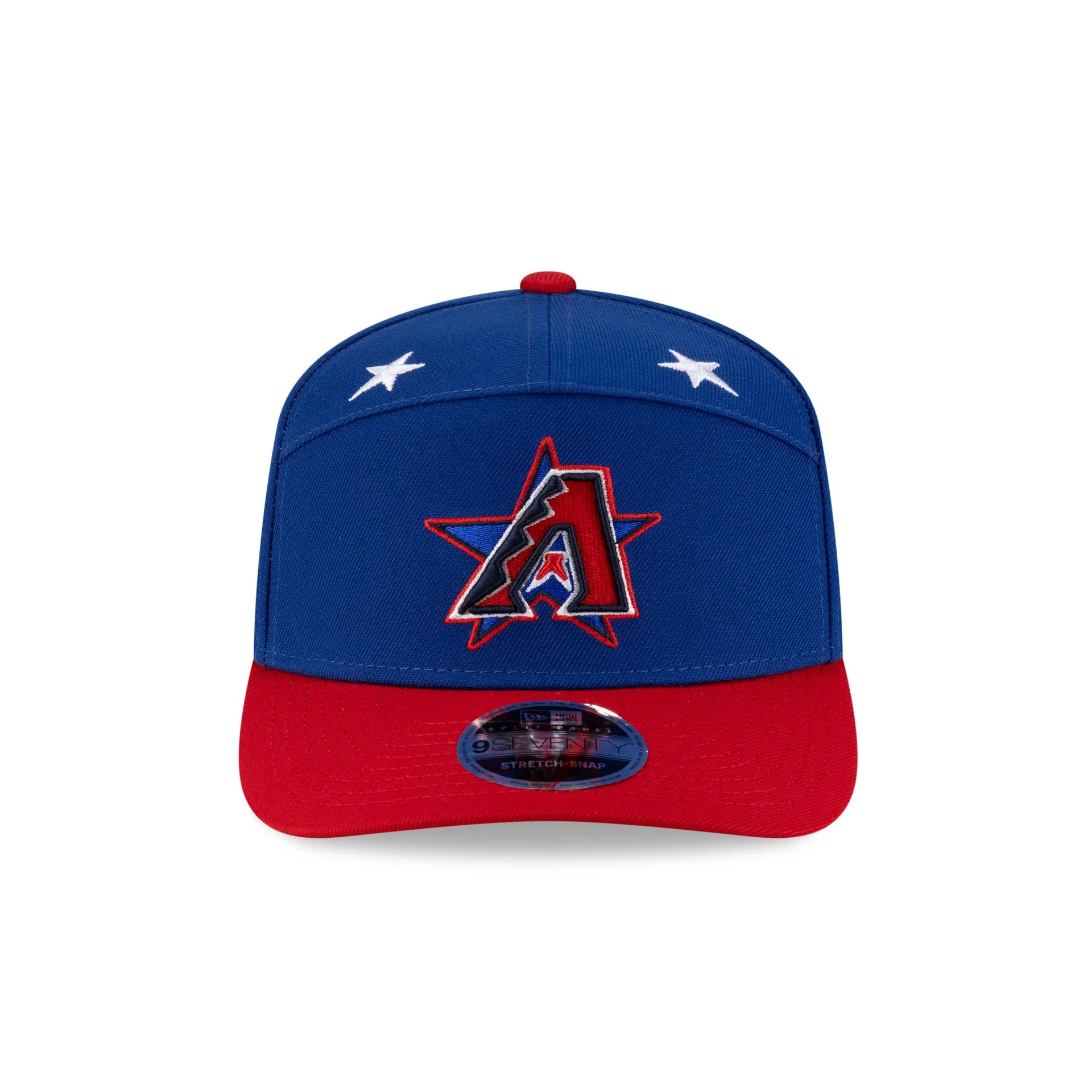 Arizona Diamondbacks 2025 All-Star Game Workout Split Panel 9SEVENTY Stretch-Snap Hat