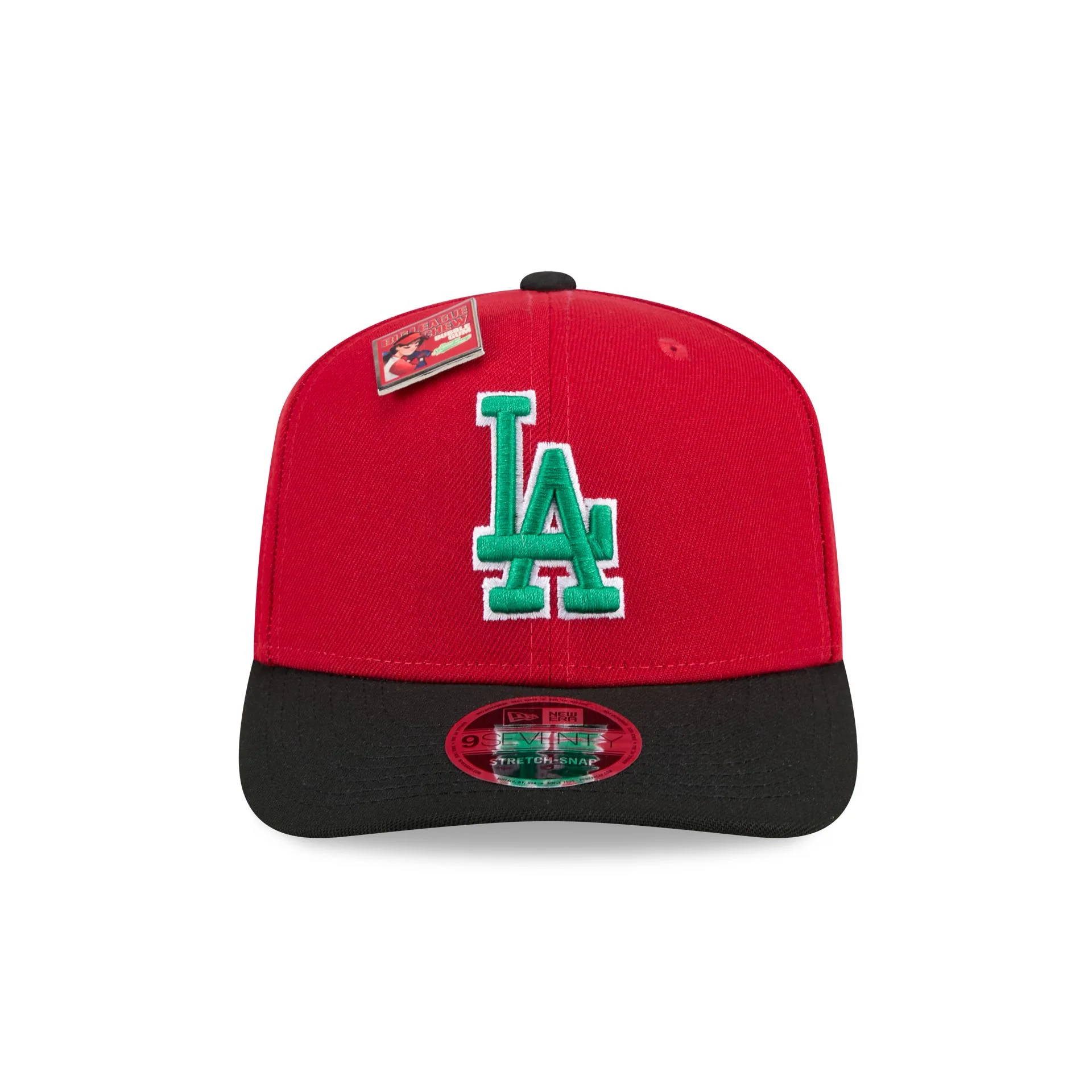 Big League Chew X Los Angeles Dodgers Slammin' Strawberry 9SEVENTY Stretch-Snap Hat