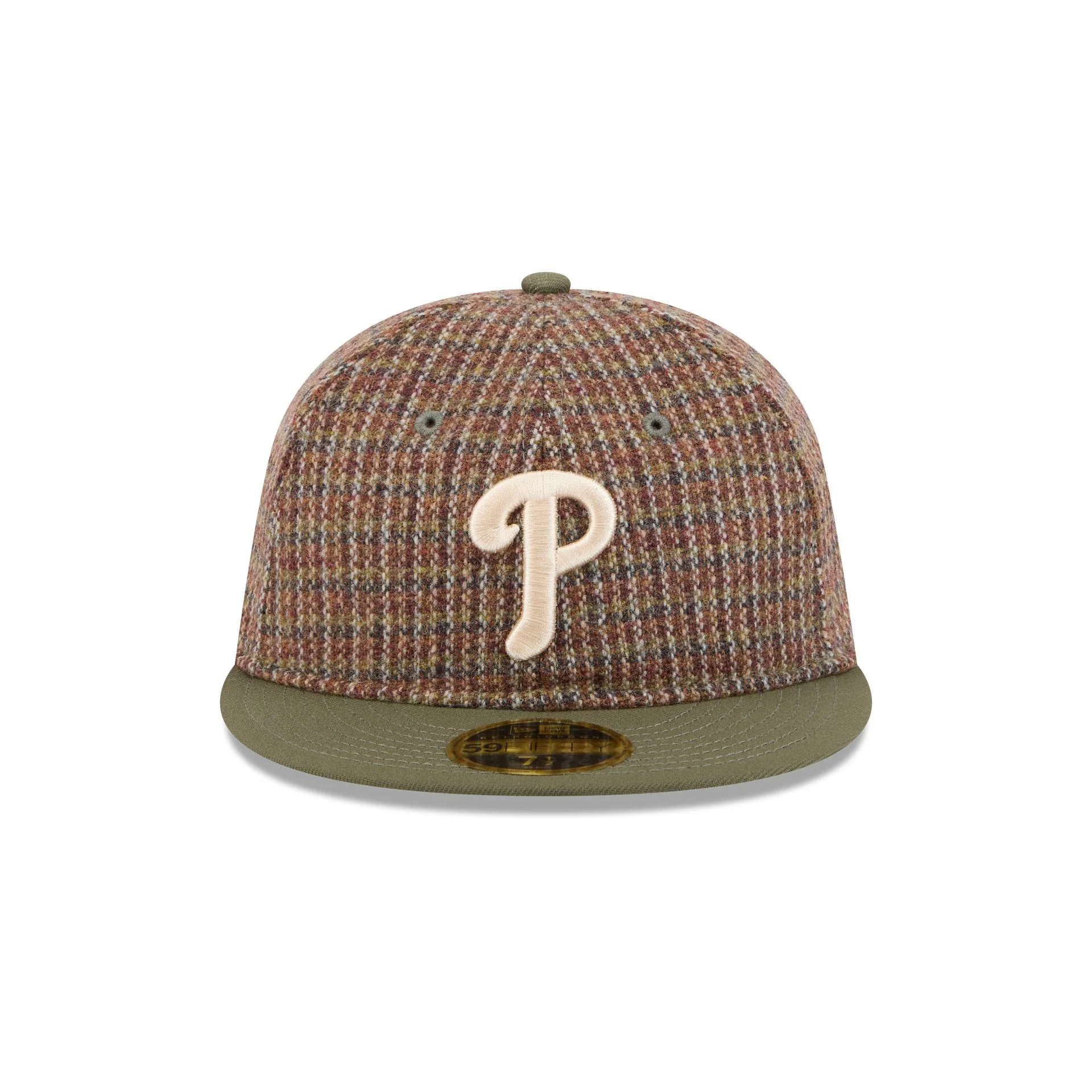 Just Caps Wool Logo Philadelphia Phillies Retro Crown 59FIFTY Fitted Hat