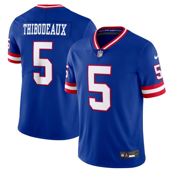 Men’s New York Giants Kayvon Thibodeaux Nike Royal Alternate Vapor Untouchable Limited Jersey