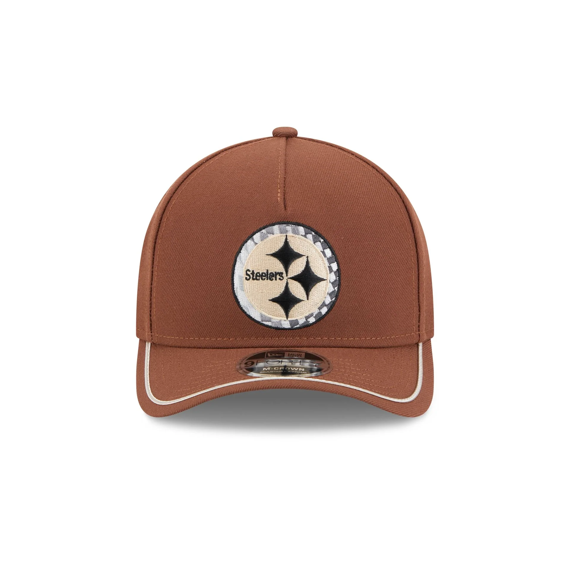 Pittsburgh Steelers Motorsport 9FORTY M-Crown A-Frame Snapback Hat