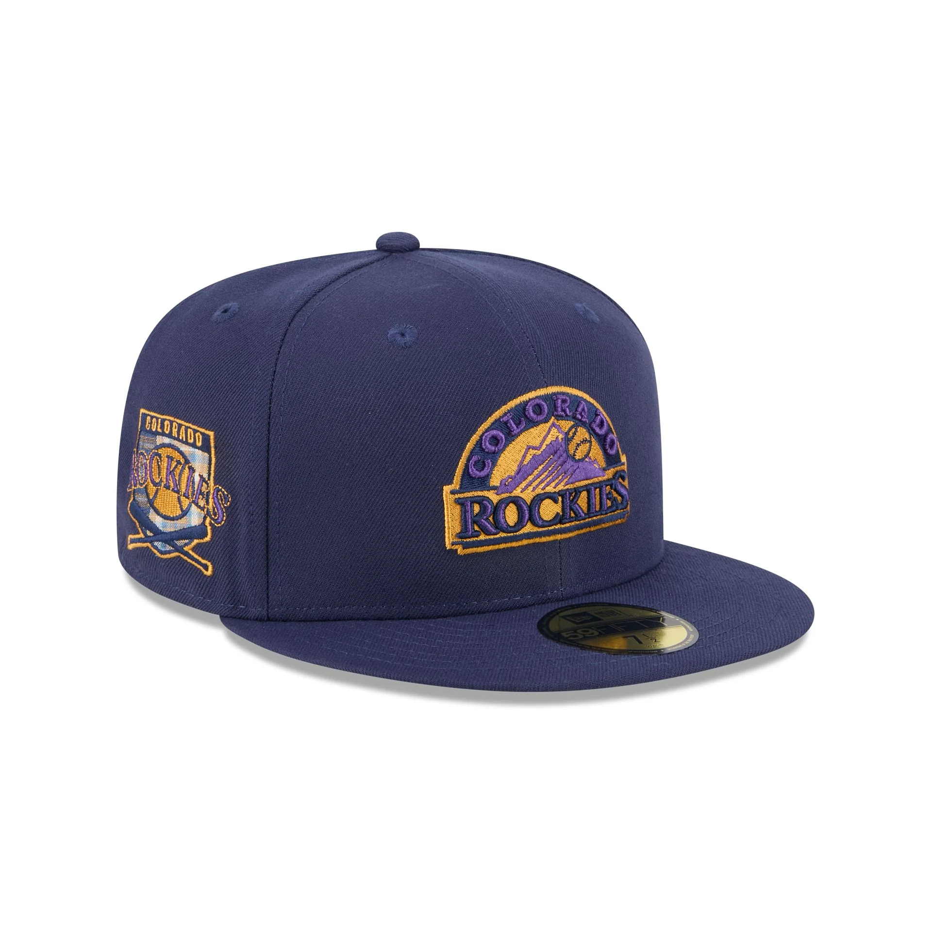 Colorado Rockies Blue Tartan 59FIFTY Fitted Hat