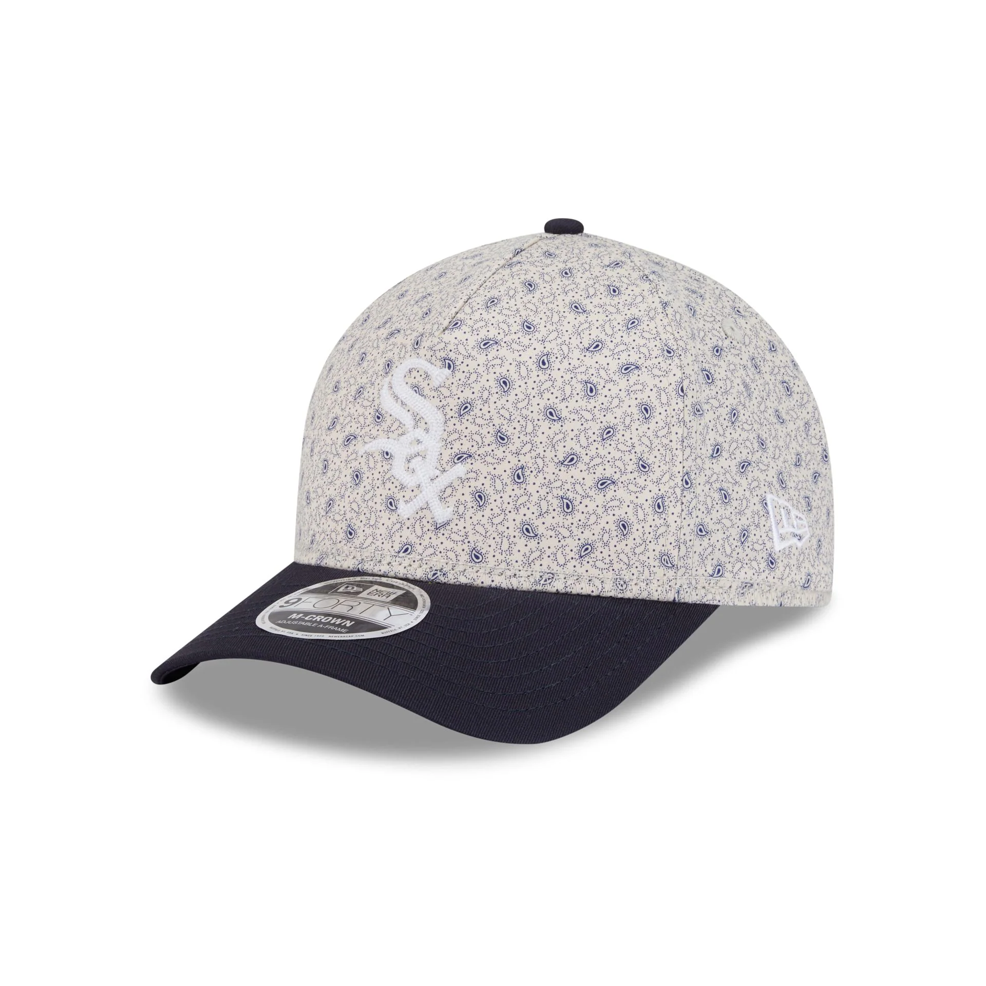 Chicago White Sox Micro Print 9FORTY M-Crown A-Frame Adjustable Hat
