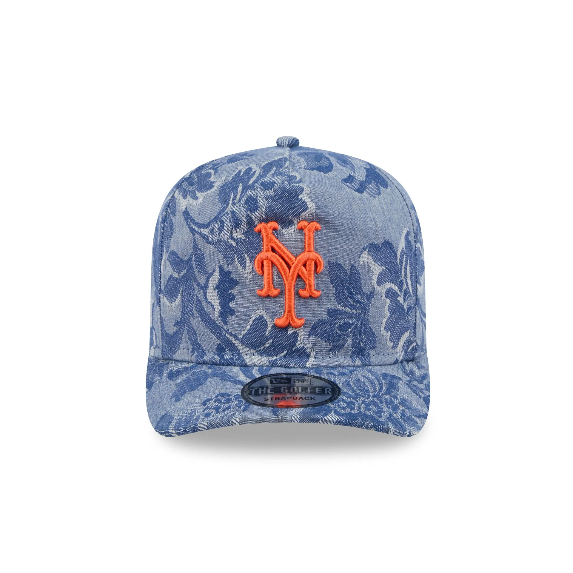 New York Mets Denim Jacquard Golfer Hat