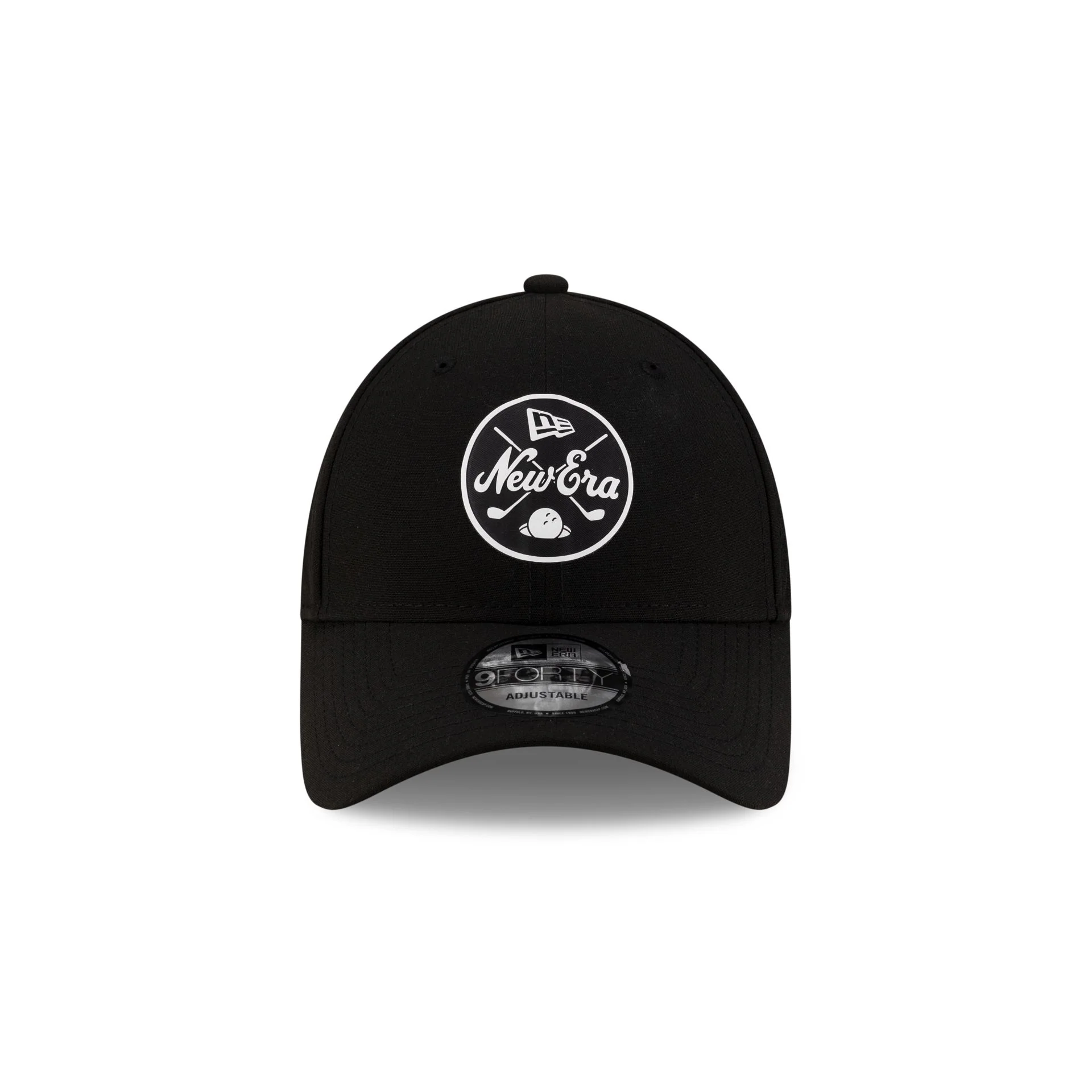 New Era Golf Repreve Black 9FORTY Snapback Hat