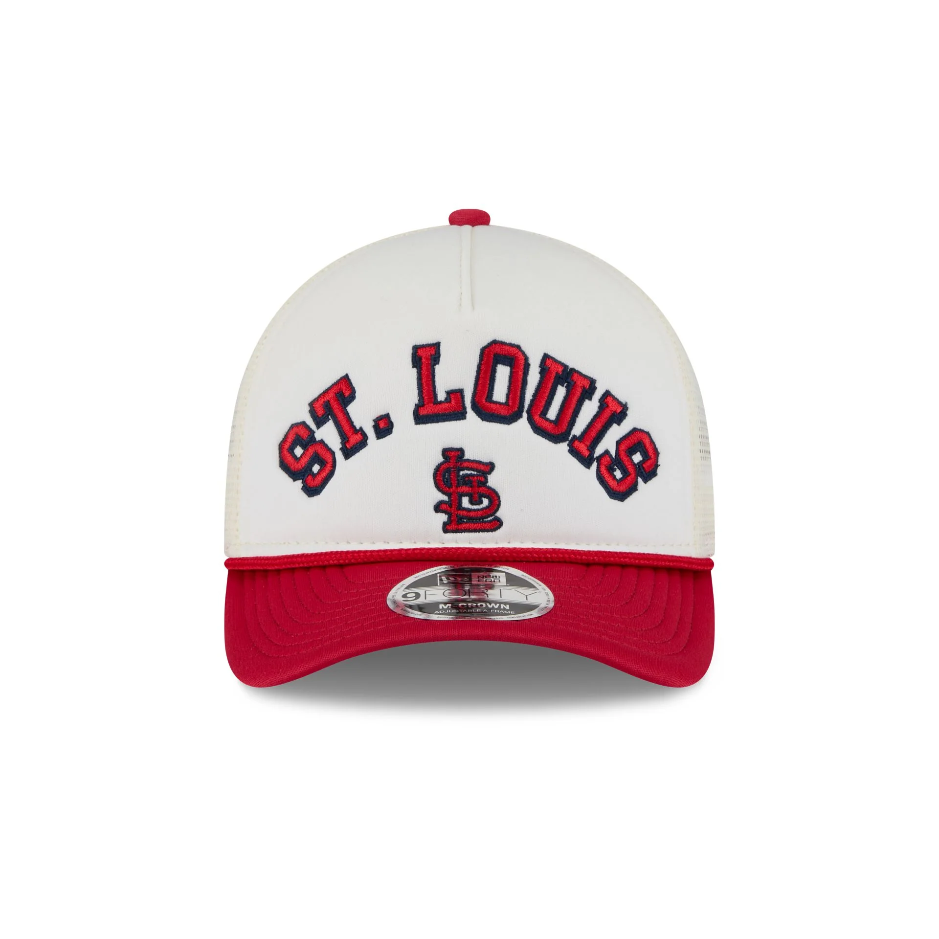 St. Louis Cardinals Chrome Arch 9FORTY M-Crown A-Frame Trucker Hat