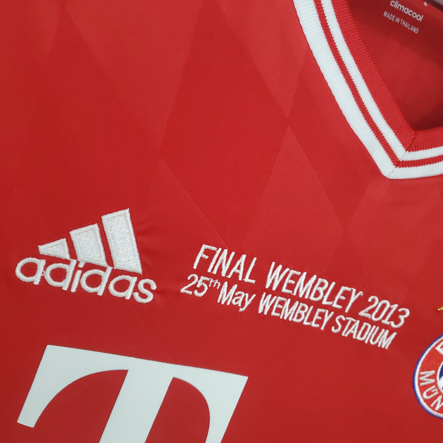 Bayern M??nchen Home Jersey 13-14 Retro Long Sleeve