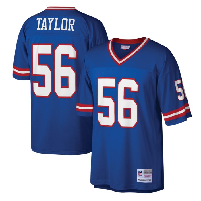 Men’s New York Giants Lawrence Taylor Mitchell & Ness Royal Legacy Replica Jersey