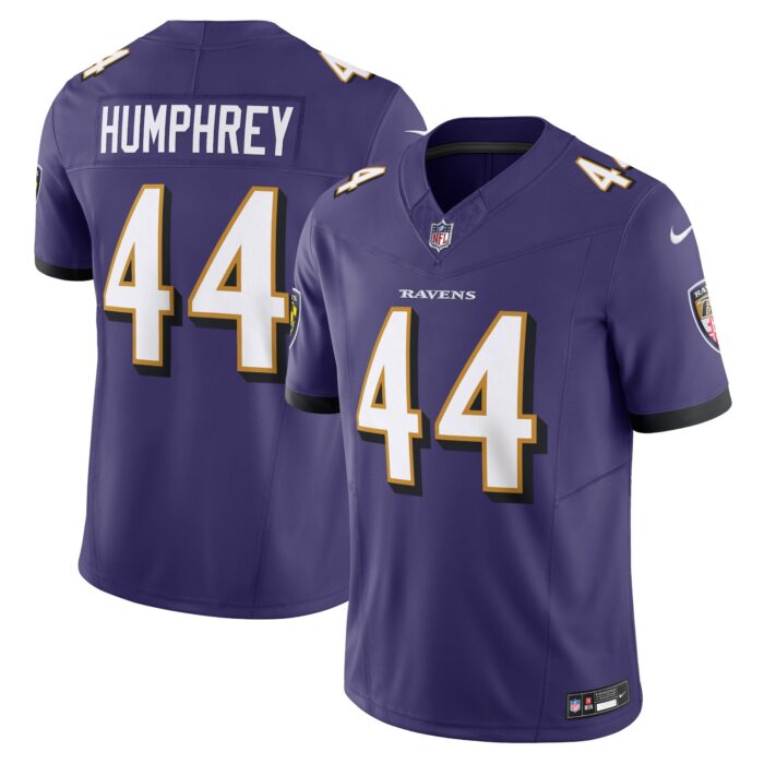 Men’s Baltimore Ravens Marlon Humphrey Nike Purple Vapor F.U.S.E. Limited Jersey