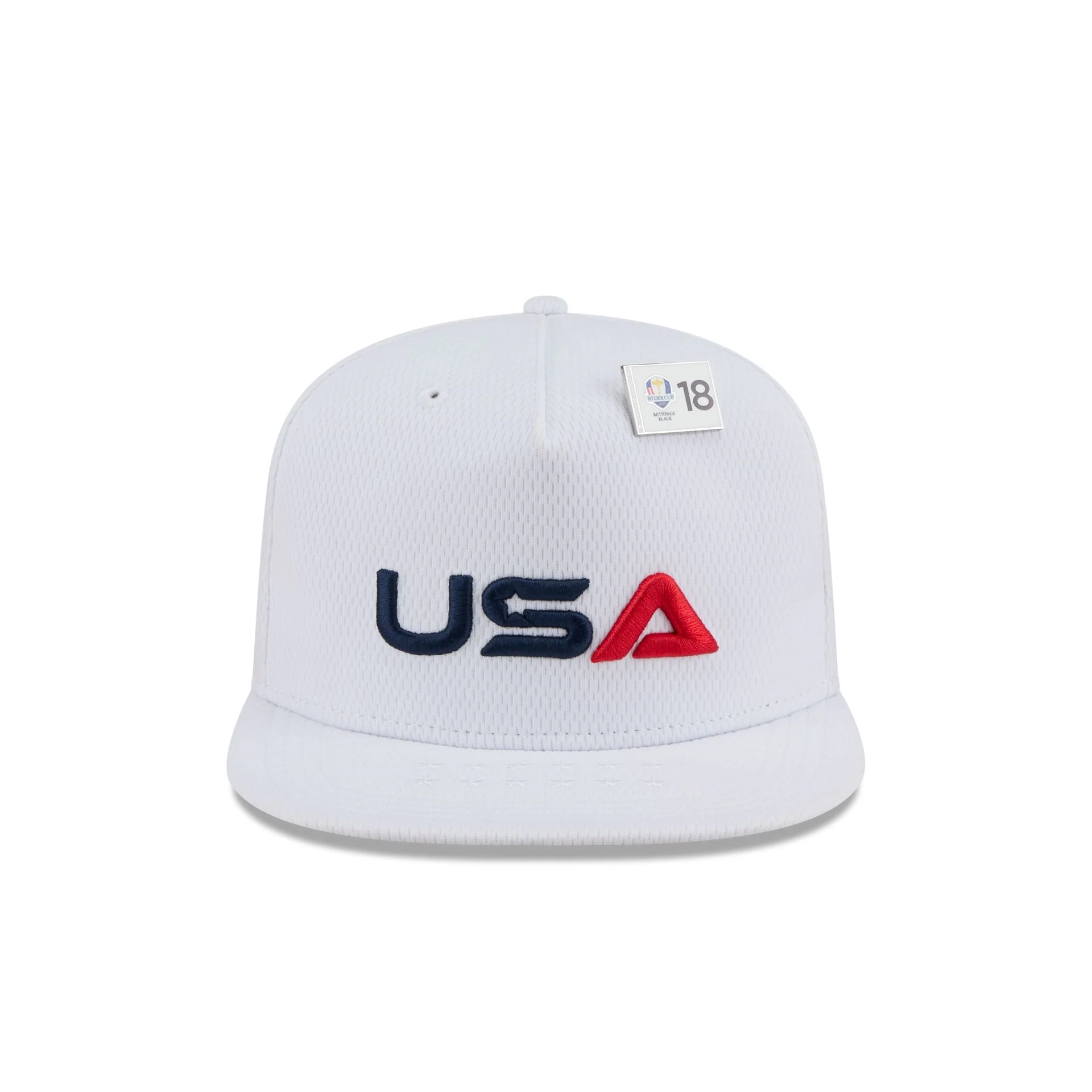 2025 Ryder Cup Team USA White 59FIFTY A-Frame Fitted Hat