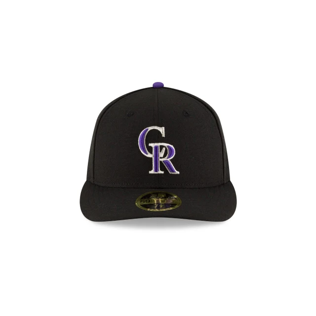 Colorado Rockies Authentic Collection Low Profile 59FIFTY Fitted Hat