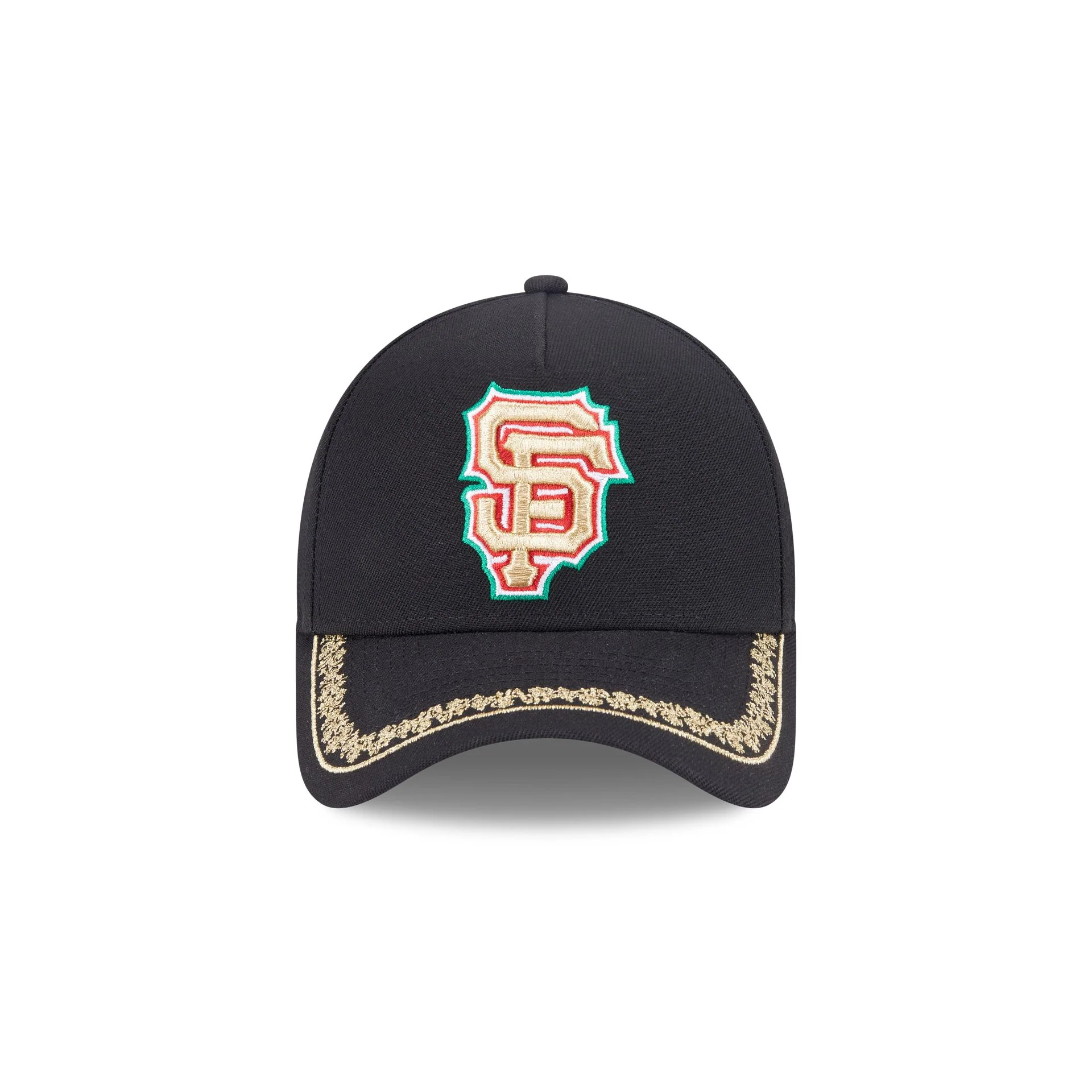 San Francisco Giants Ornate Visor 9FORTY A-Frame Snapback Hat