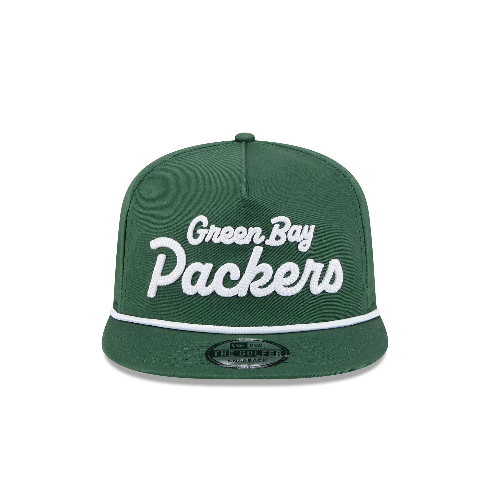 Green Bay Packers Team Text Golfer Hat