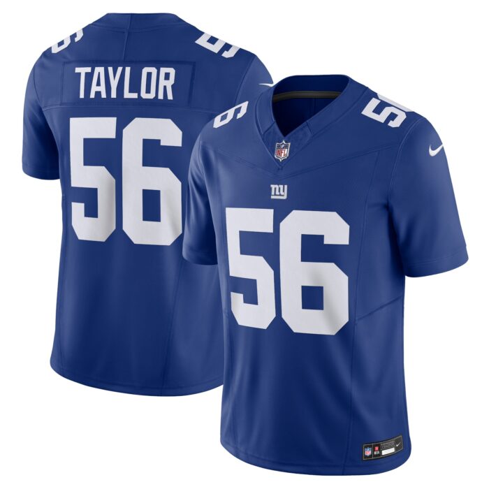 Men’s New York Giants Lawrence Taylor Nike Royal Vapor F.U.S.E. Limited Jersey