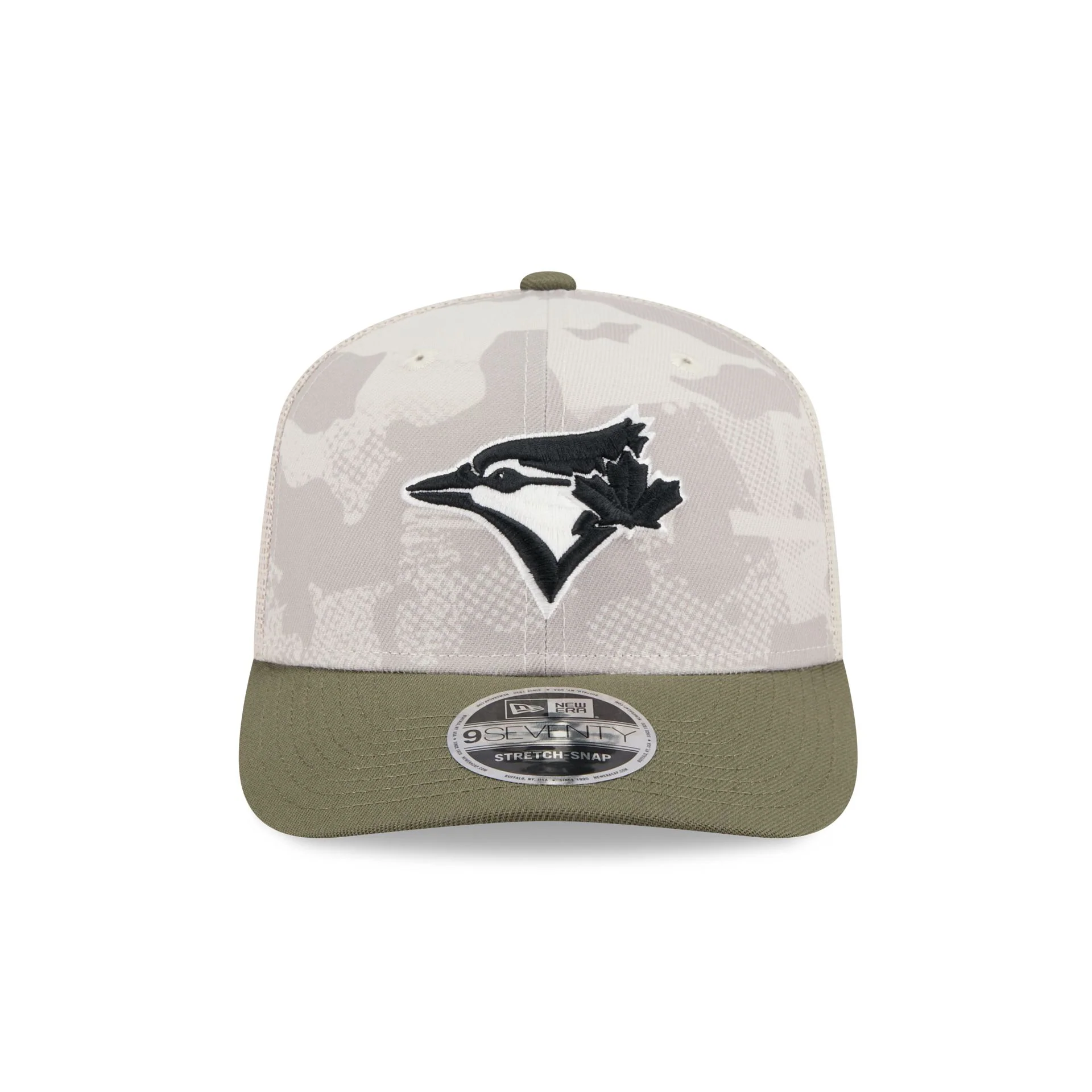 Toronto Blue Jays Armed Forces Day 2025 9SEVENTY Trucker Hat