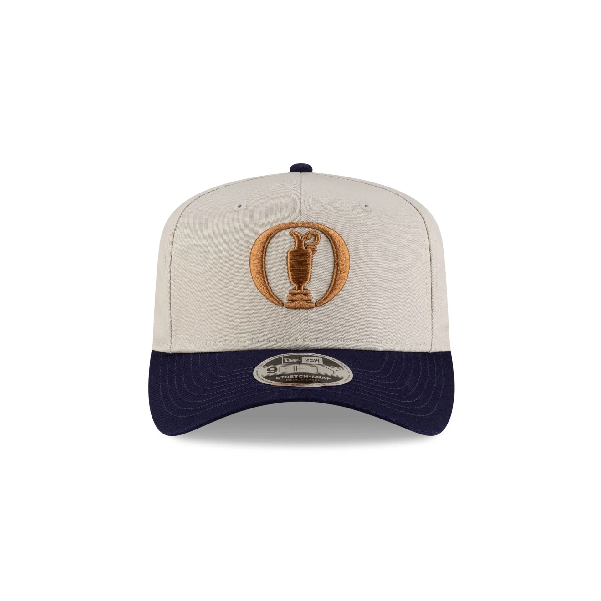 The Open Championships Stone Navy 9FIFTY Stretch-Snap Hat