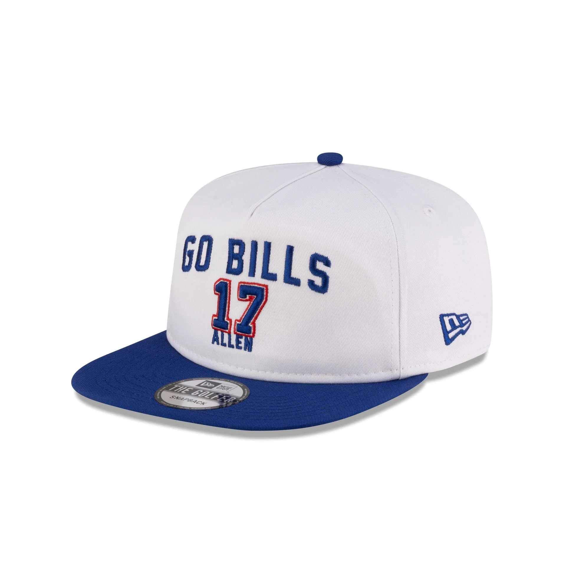 Buffalo Bills Josh Allen MVP White Golfer Hat