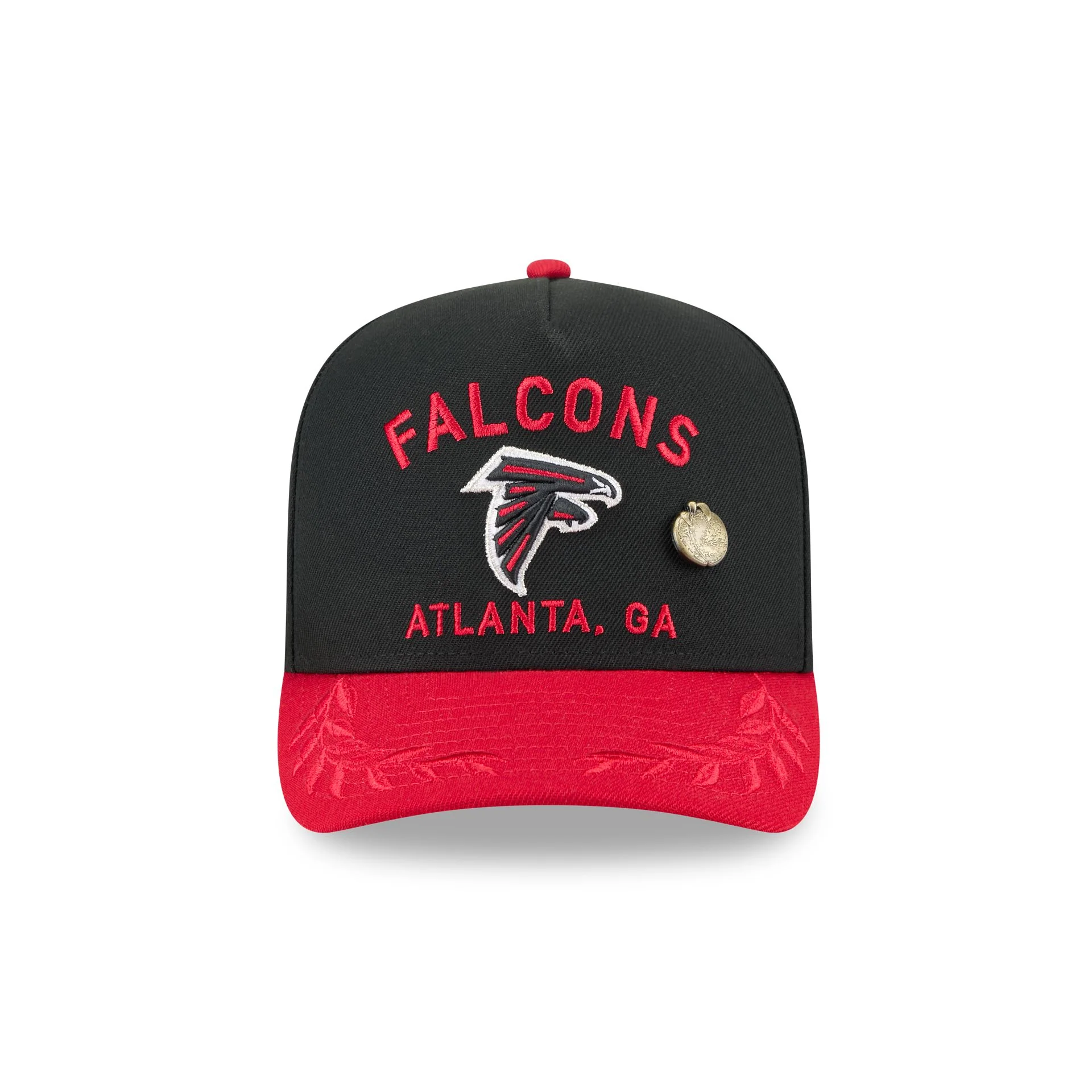 Atlanta Falcons 2025 Draft Black 59FIFTY A-Frame Fitted Hat