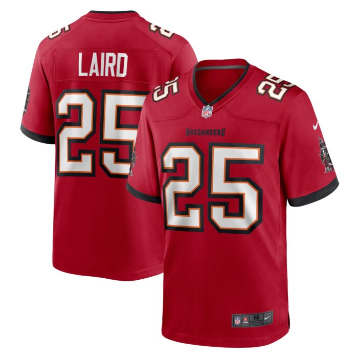 Men’s Tampa Bay Buccaneers Patrick Laird Nike Red Game Jersey