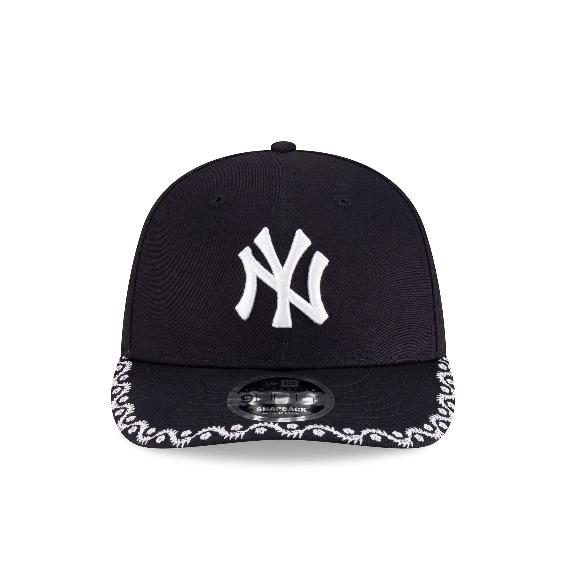 New York Yankees Floral Navy Low Profile 9FIFTY Snapback Hat