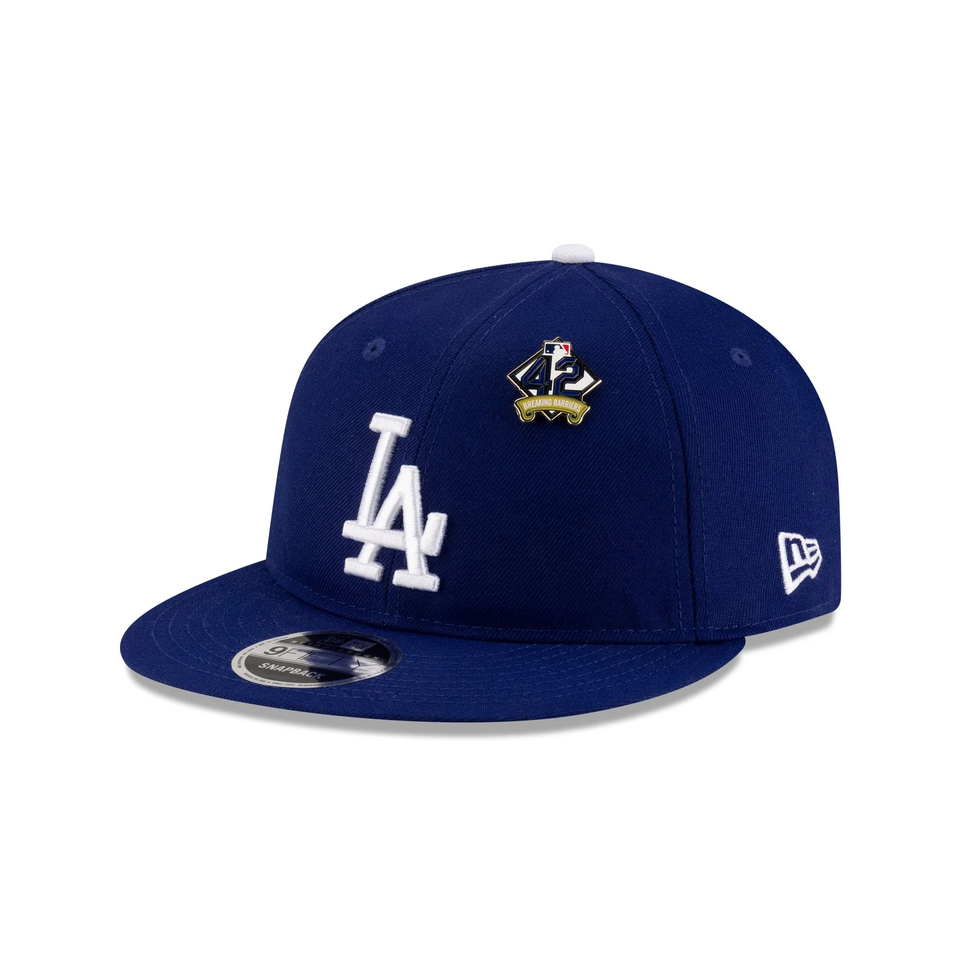 Los Angeles Dodgers Jackie Robinson Day 2025 Retro Crown 9FIFTY Snapback Hat