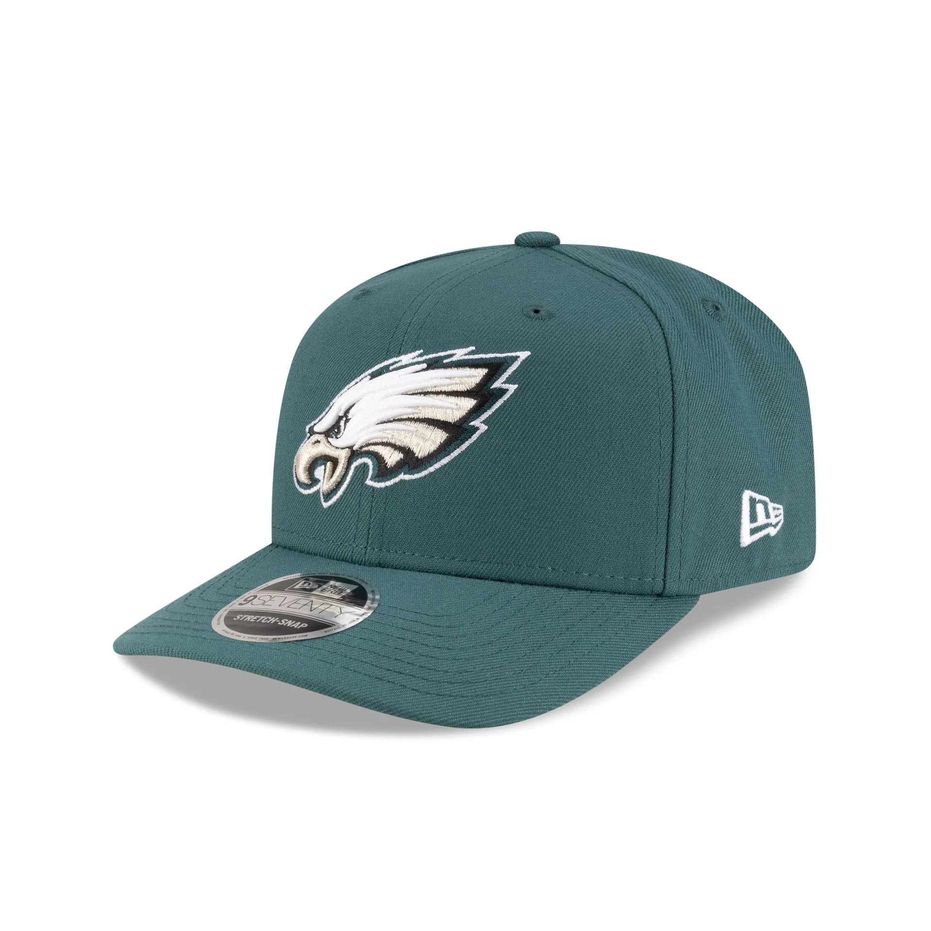 Philadelphia Eagles Super Bowl LIX Champions Green 9SEVENTY Stretch-Snap Hat
