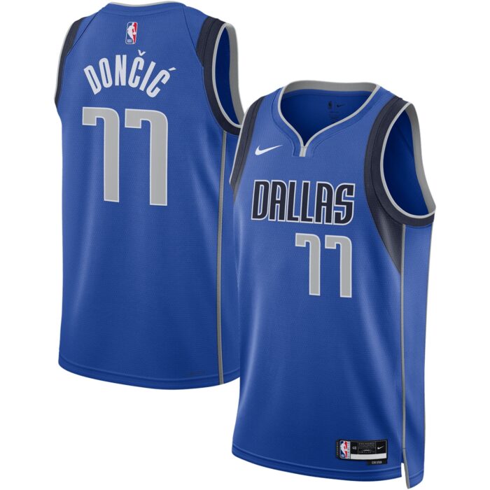 Unisex Dallas Mavericks Luka Dončić Nike Blue Swingman Jersey – Icon Edition