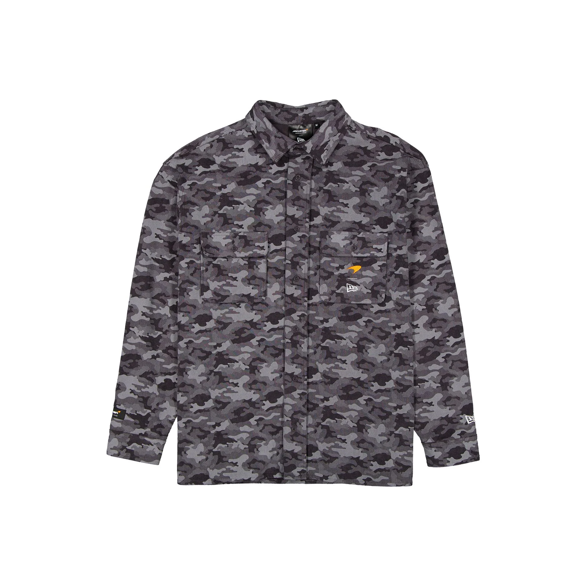 McLaren Formula 1 Team Gray Camo Long Sleeve Shirt