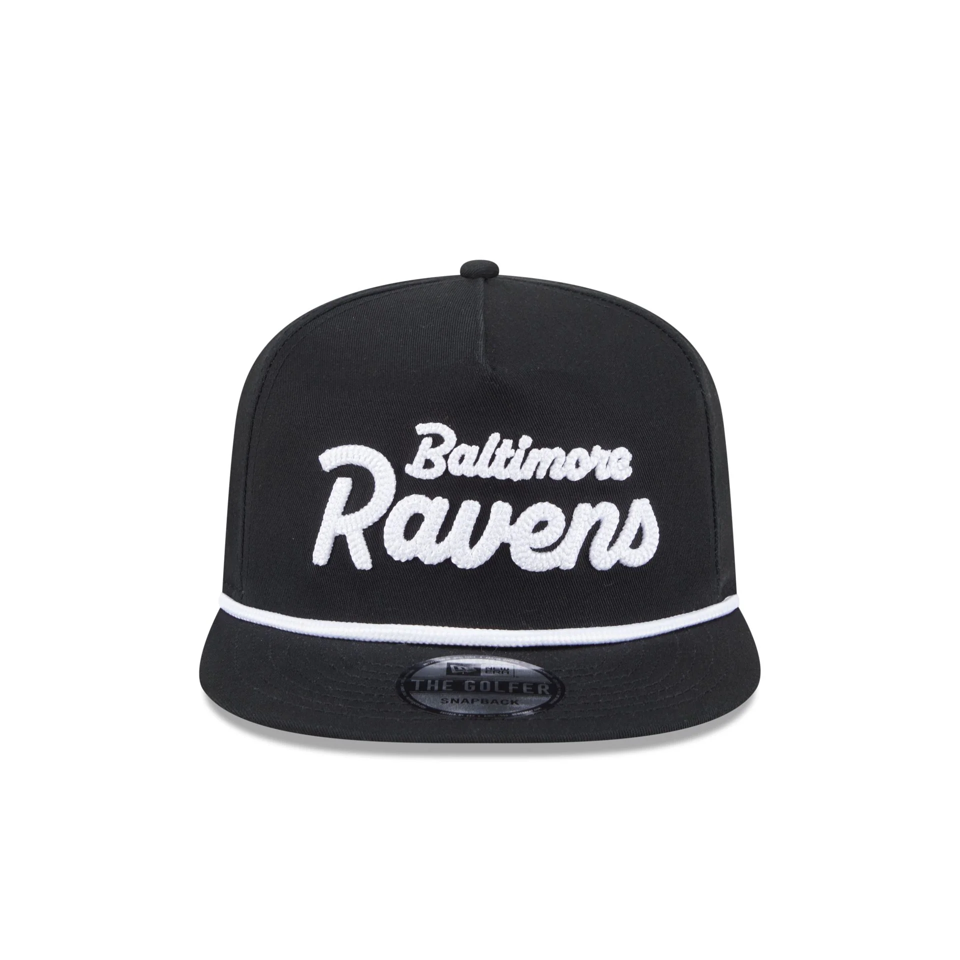 Baltimore Ravens Team Text Golfer Hat