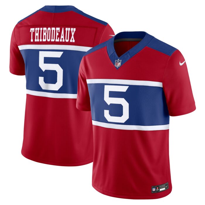 Men’s New York Giants Kayvon Thibodeaux Nike Century Red Alternate Vapor F.U.S.E. Limited Jersey