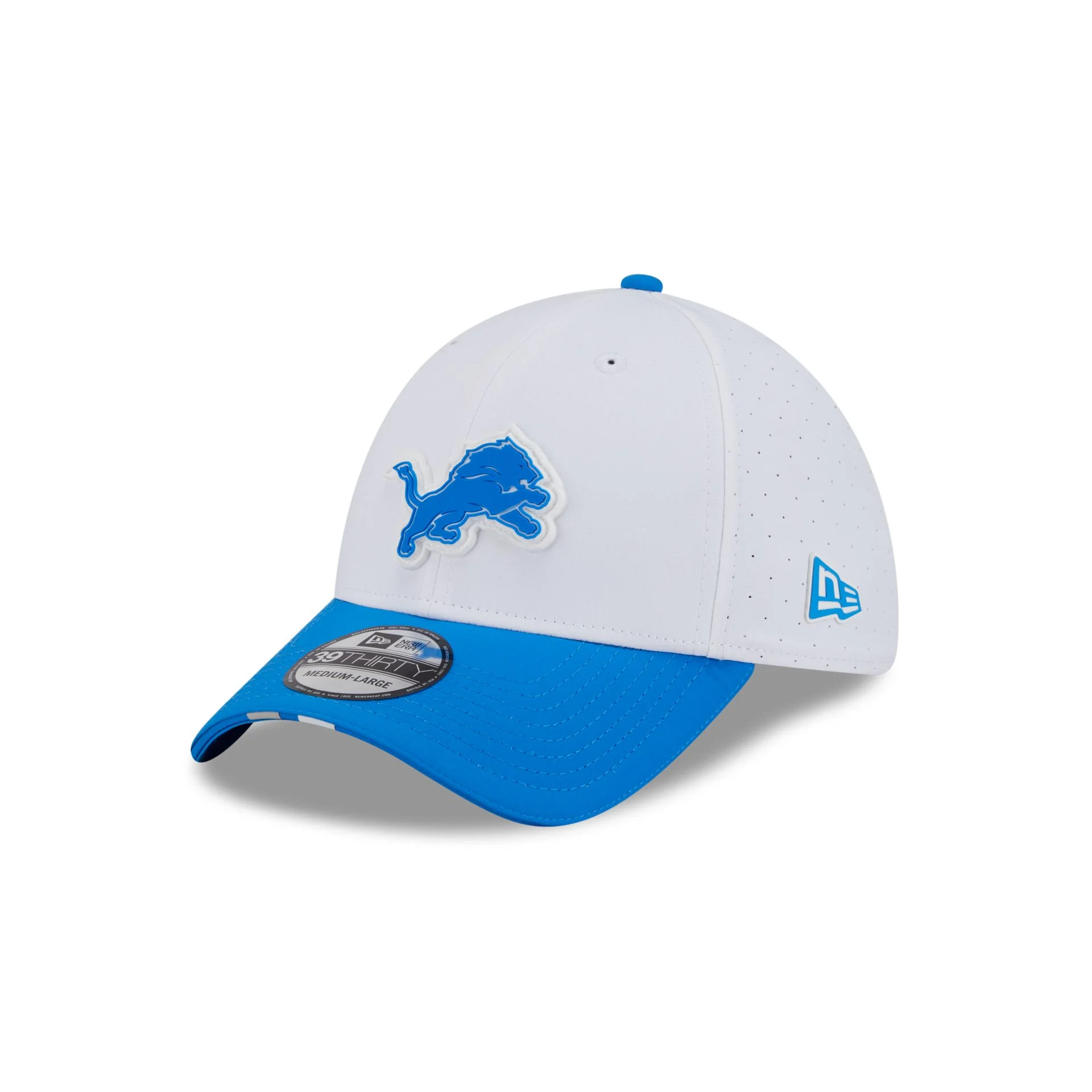 Detroit Lions 2025 Training 39THIRTY Stretch Fit Hat