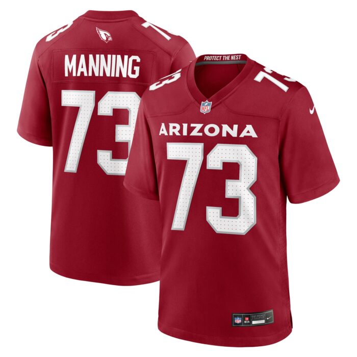 Men’s Arizona Cardinals Ilm Manning Nike  Cardinal Team Game Jersey