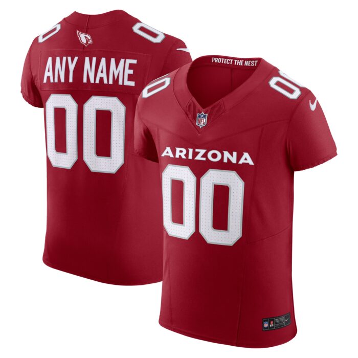 Men’s Arizona Cardinals Nike Cardinal Vapor F.U.S.E. Elite Custom Jersey