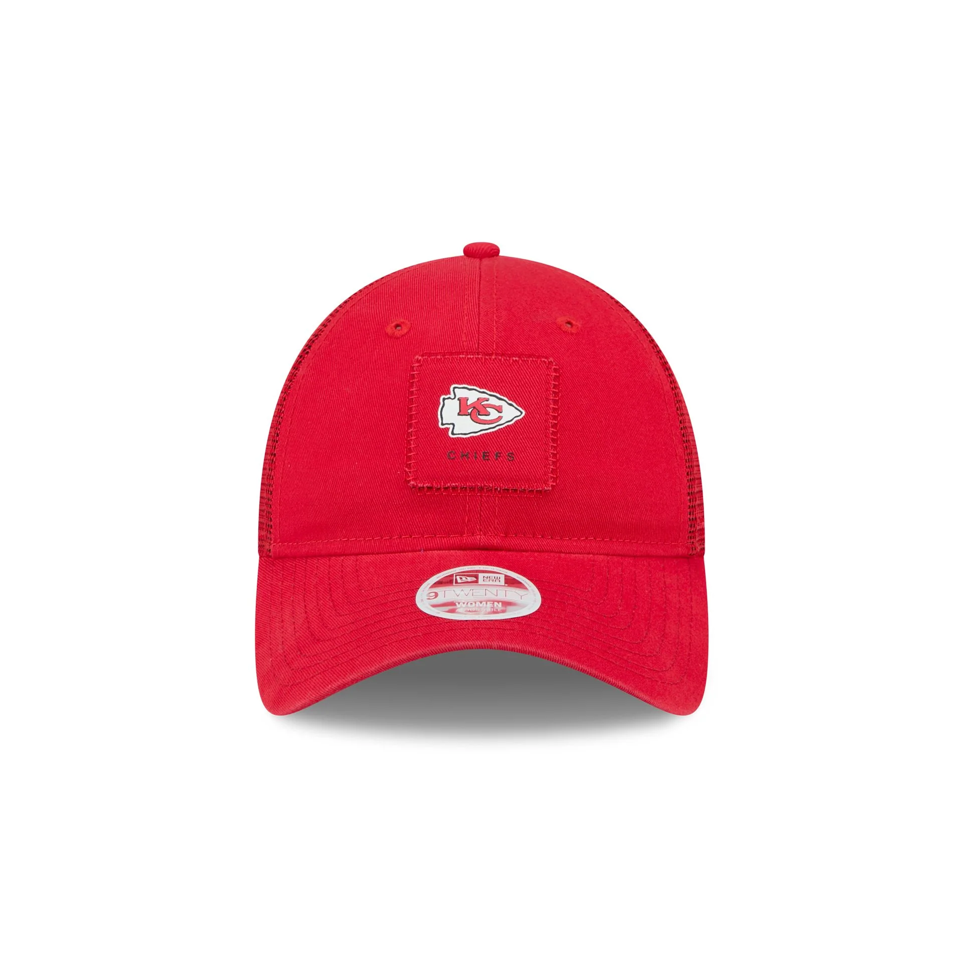 Kansas City Chiefs Women's Square Stitch 9TWENTY Trucker Hat